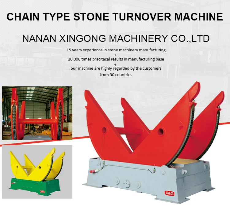 Xgm-45t Granite Block Tilting Machine for Stone Processing, Stone Turning Machinery