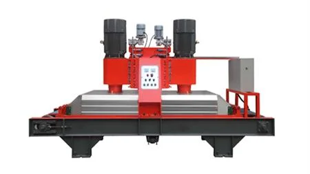 Máquina de calibración de dos cabezales de alta calidad Máquina de calibración de losas de piedra para espesor de piedra