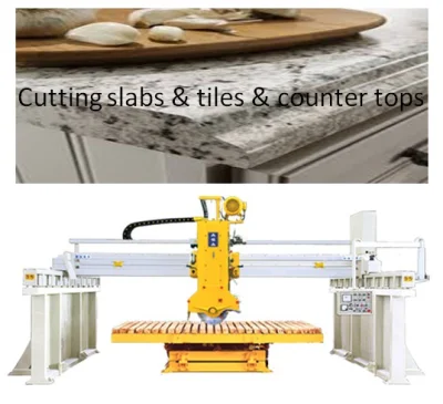 Máquina de corte de piedra automática/Máquina de corte de losa/Máquina de corte de mosaico (HQ400-600-700)